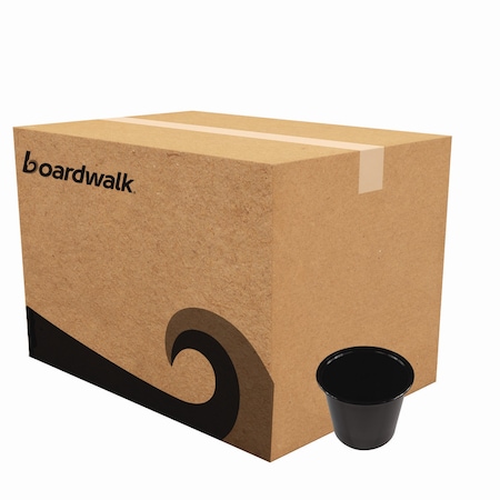 Boardwalk Souffle/Portion Cups, 5.5 oz Polypropylene, Black, 2500PK BWKPRTN55BL